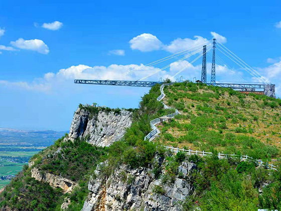 鹤壁云梦山玻璃观景平台